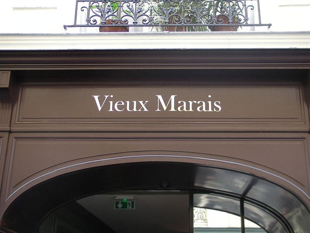 Hotel Du Vieux Marais Paris Eksteriør bilde